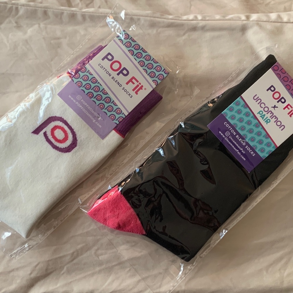 ‼️ LAST CHANCE TO BUY‼️ POP Fit Socks - NWOT - Picture 7 of 8